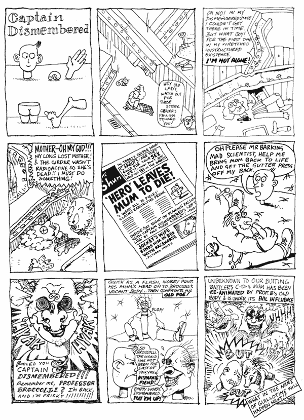 1 Jonathan Wilcock 2 Bob Harrison 3 John Donely 4 mooncat 5 Andy Roberts 6 Bob Harrison 7 Jonathan Wilcock 8 John Donely 9 mooncat | All artwork &copy; individual artists. Not to be reproduced without permission