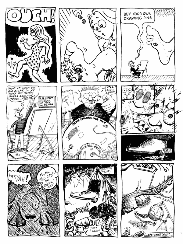 1 Andy Roberts 2 <unknown> 3 Donald Rooum 4 Bob Harrison 5 John Donnely 6 Jonathan Wilcock 7 Lee Kennedy 8 mooncat 9 Steve Whitaker | All artwork &copy; individual artists. Not to be reproduced without permission