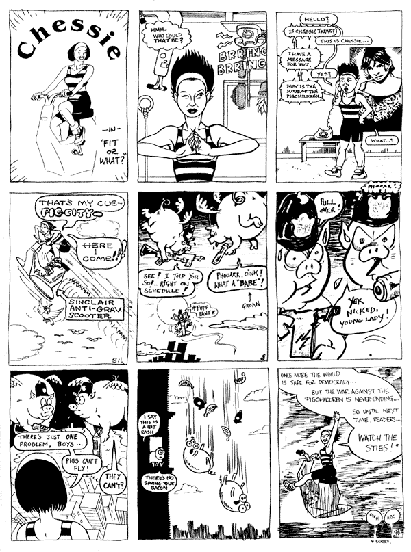 1 Peter Rigg 2 Steve Martin 3 Pete Doree
4 Bib Edwards 5 Martin Meeks 6 Lee Kennedy 7 Carl White 8 Richard Argent 9 Patrick Brown
All artwork � individual artists. Not to be reproduced without permission